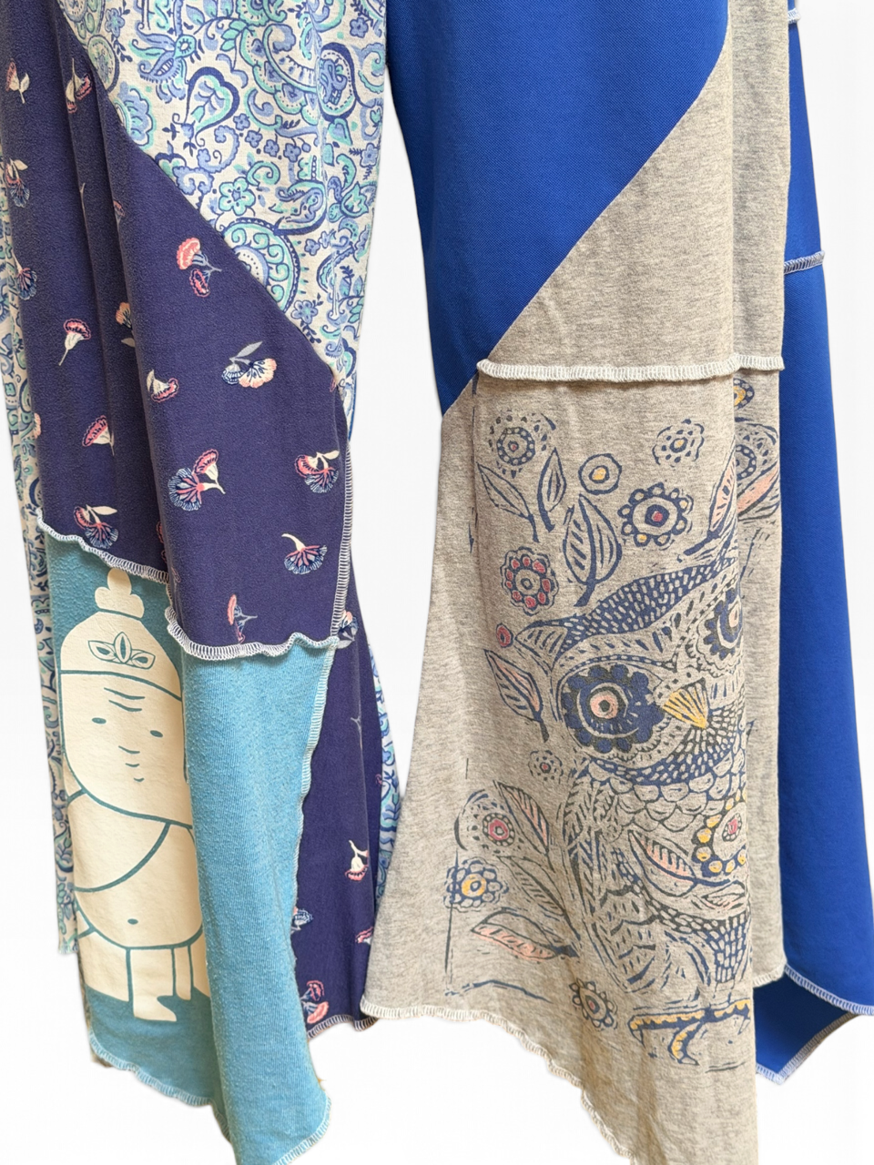 Size X-Large Patchwork Capri