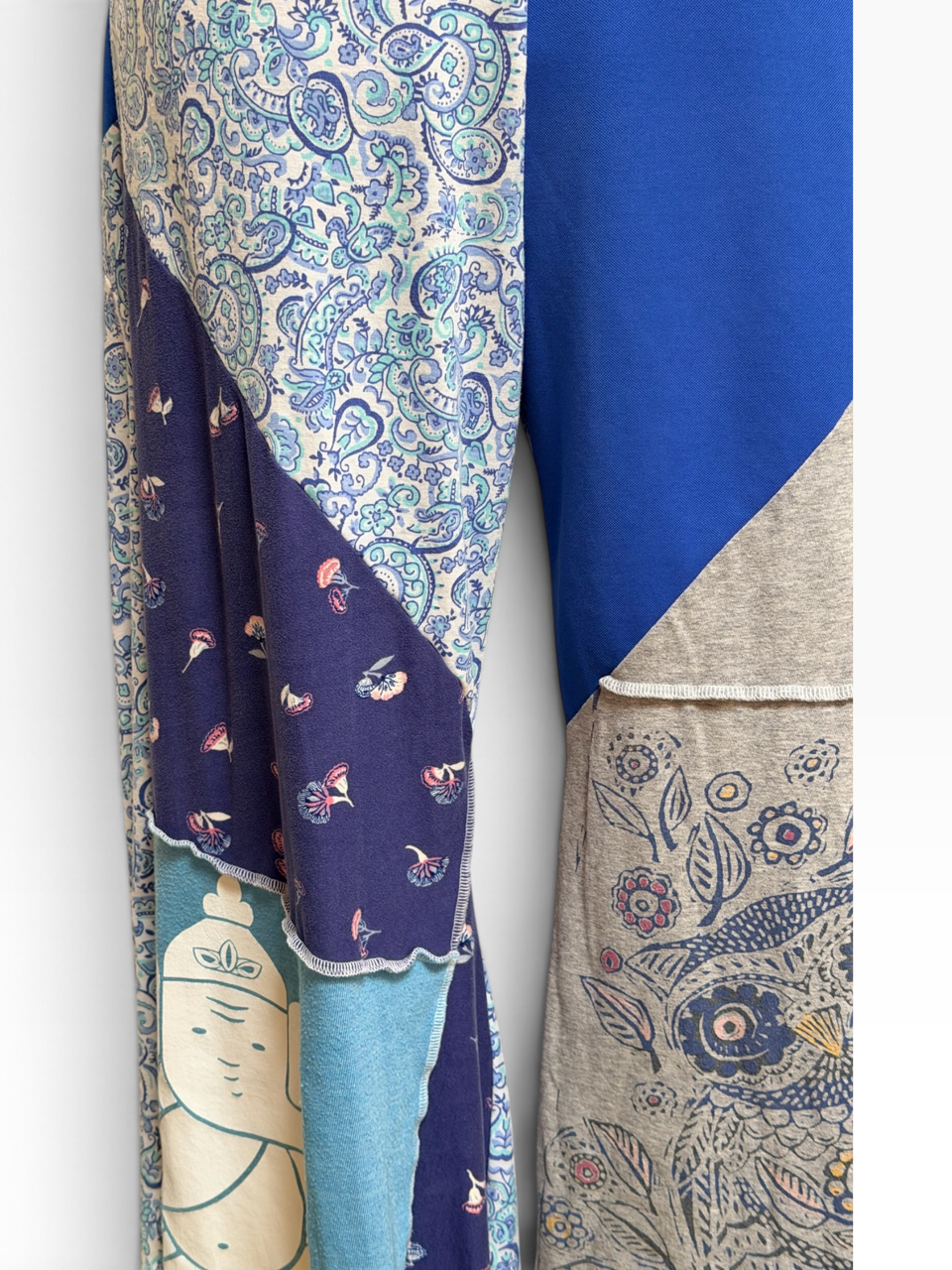 Size X-Large Patchwork Capri
