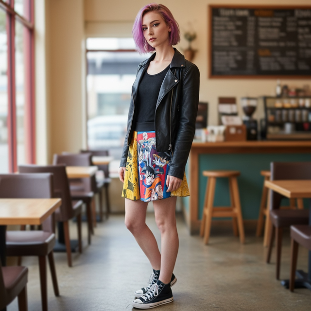 Women's XL Dragon Ball Z Mini skirt