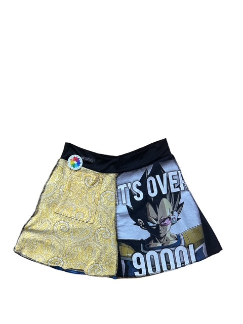Women's XL Dragon Ball Z Mini skirt