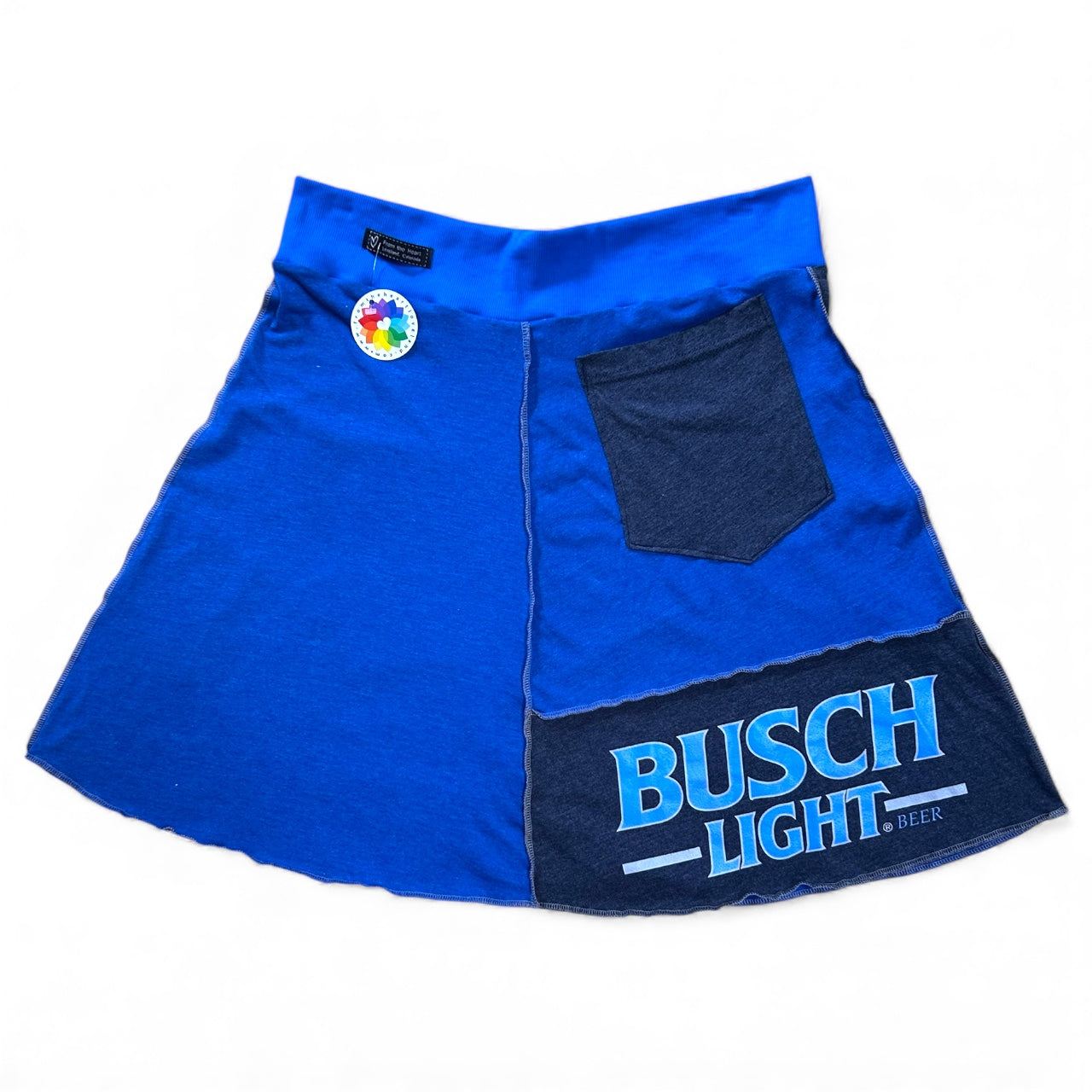 Size Large Busch Light Happy Hour Skirt with a Pocket image 1