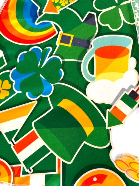 Green Shamrock Skirt - Size Medium for Women image 1