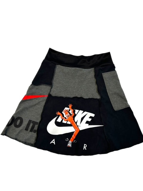 Size Small Upcycled Nike T-Shirt Skirt image 7