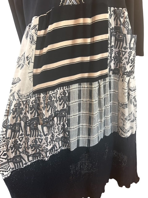 Size Medium Patchwork Dress image 3