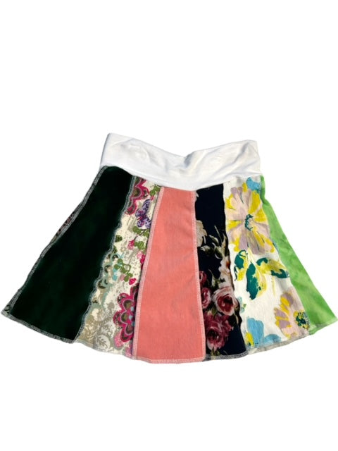 Eco Friendly Kids Patchwork skirt - size 5T image 0