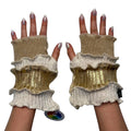 XL Gold Arm Warmers image 0
