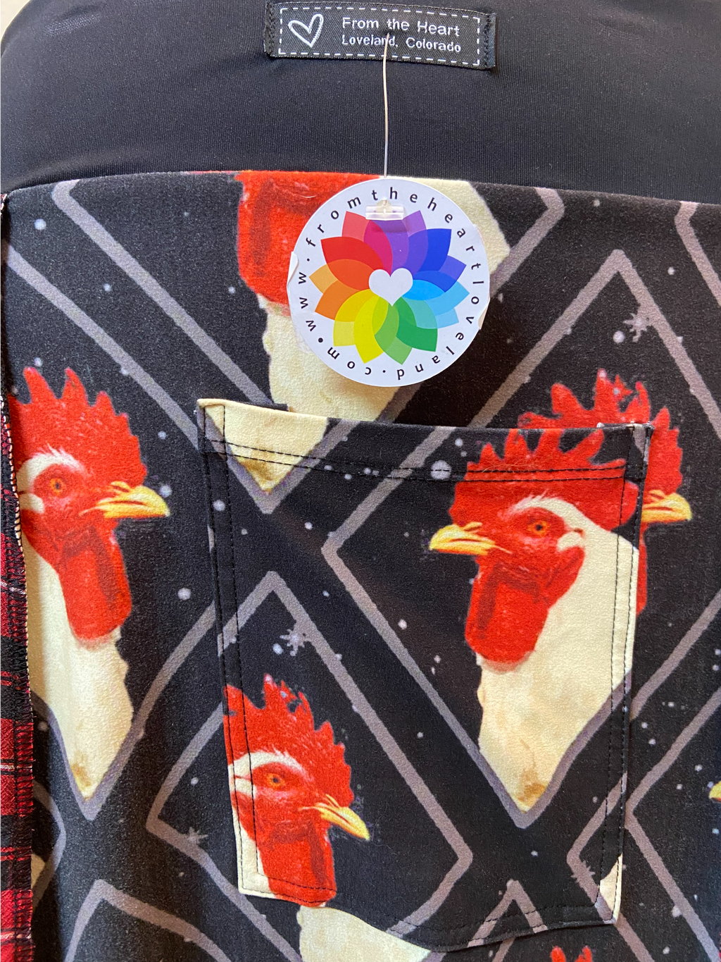 Chicken & Flannel Skirt - Size Medium image 9