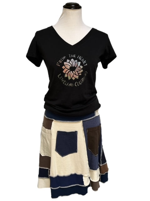 X-Large Upcycled Pocket T-Shirt Skirt image 2