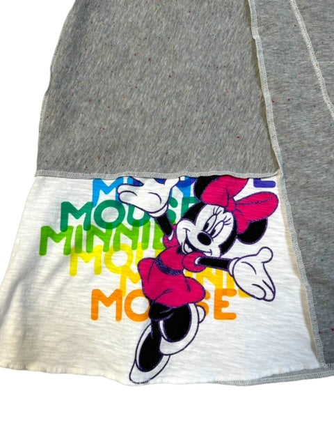 Upcycled Minnie Mouse T-shirt Skirt - Size Small image 8