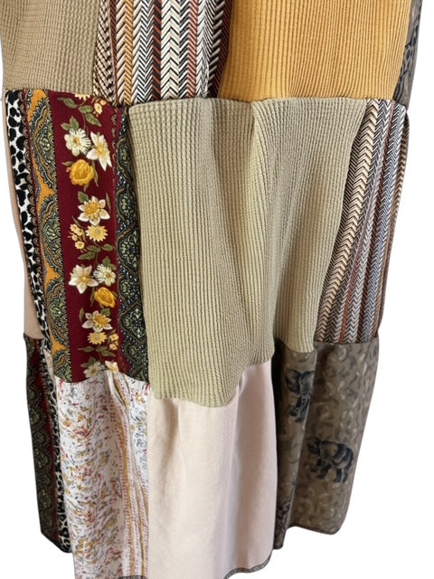 Size Small Patchwork Tank Dress image 2