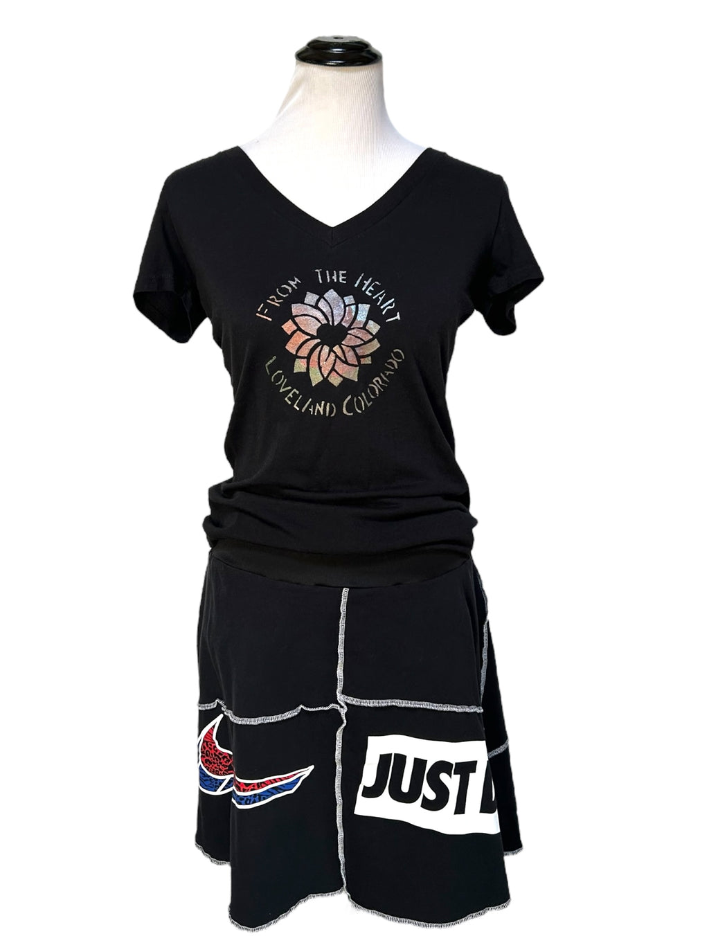 Upcycled Nike Mini Skirt - X-Large image 9