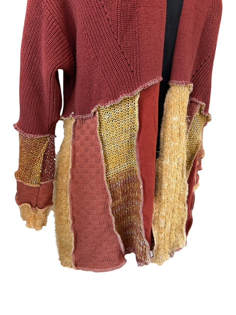 Size Medium Patchwork Cardigan image 2