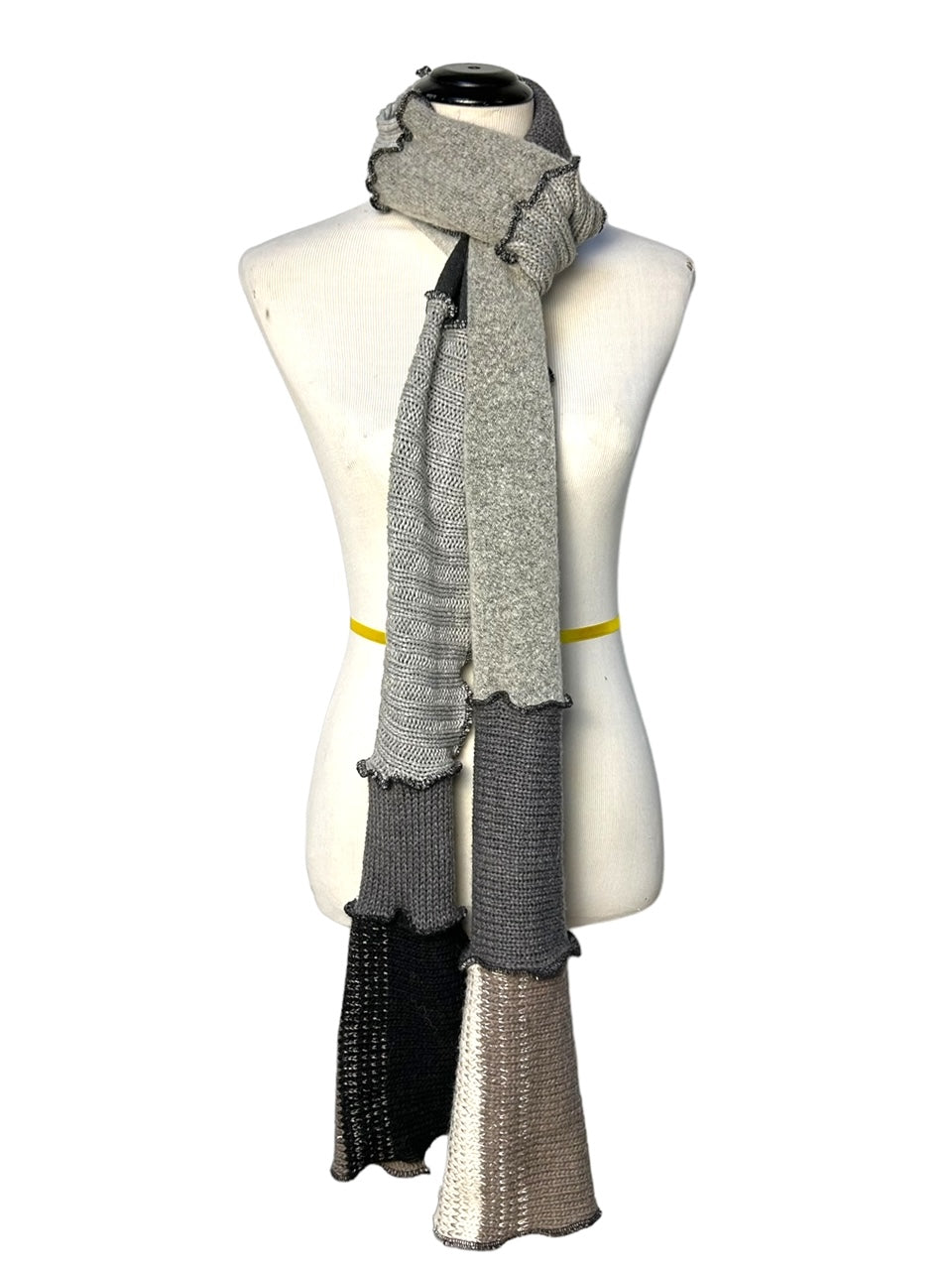 Eco-Friendly Upcycled Sweater Scarf image 6
