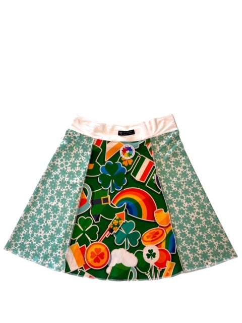 Green Shamrock Skirt - Size Medium for Women image 5