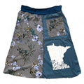 XXL Upcycled Minnesota T-Shirt Skirt image 0