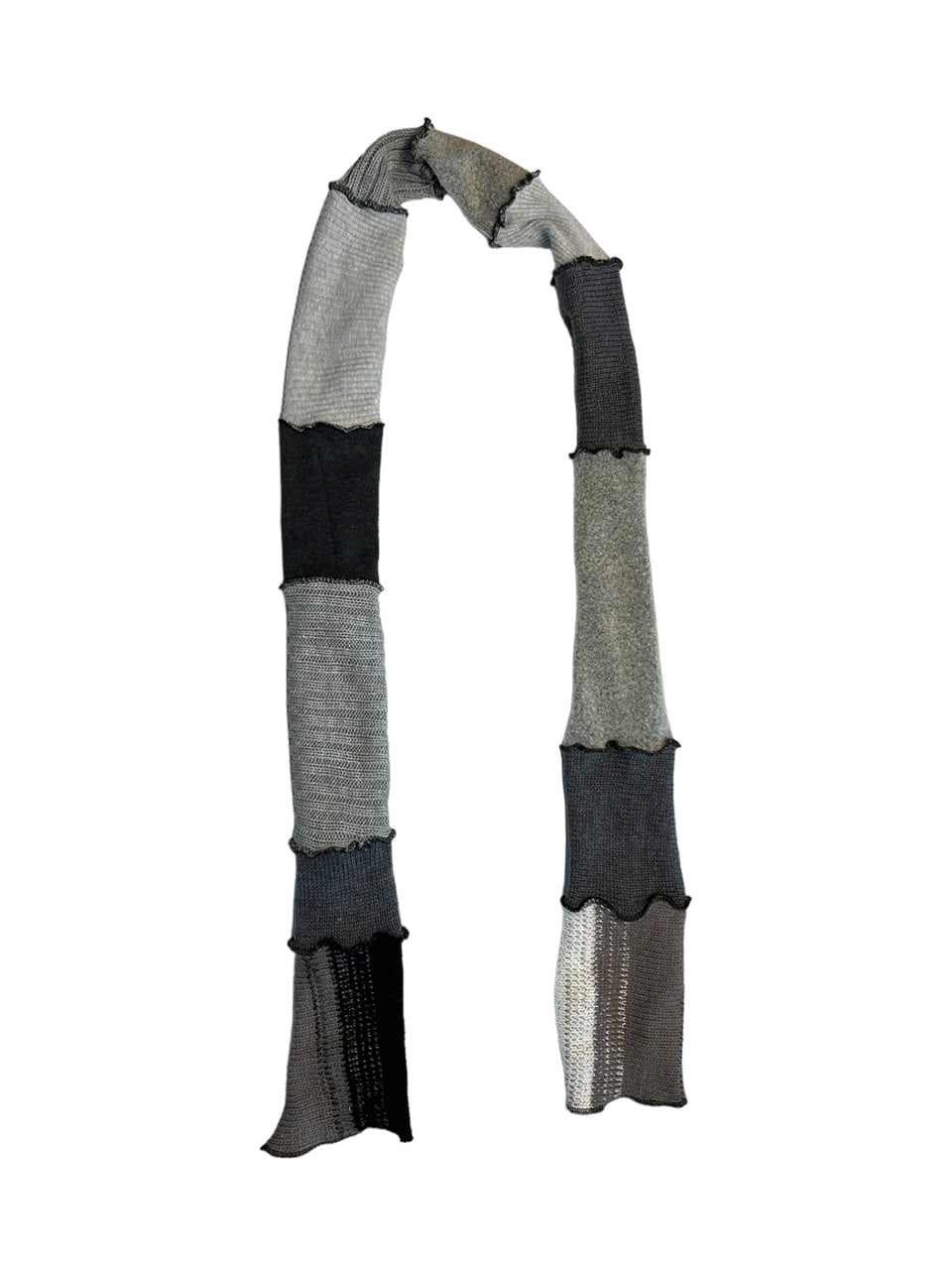 Eco-Friendly Upcycled Sweater Scarf image 5