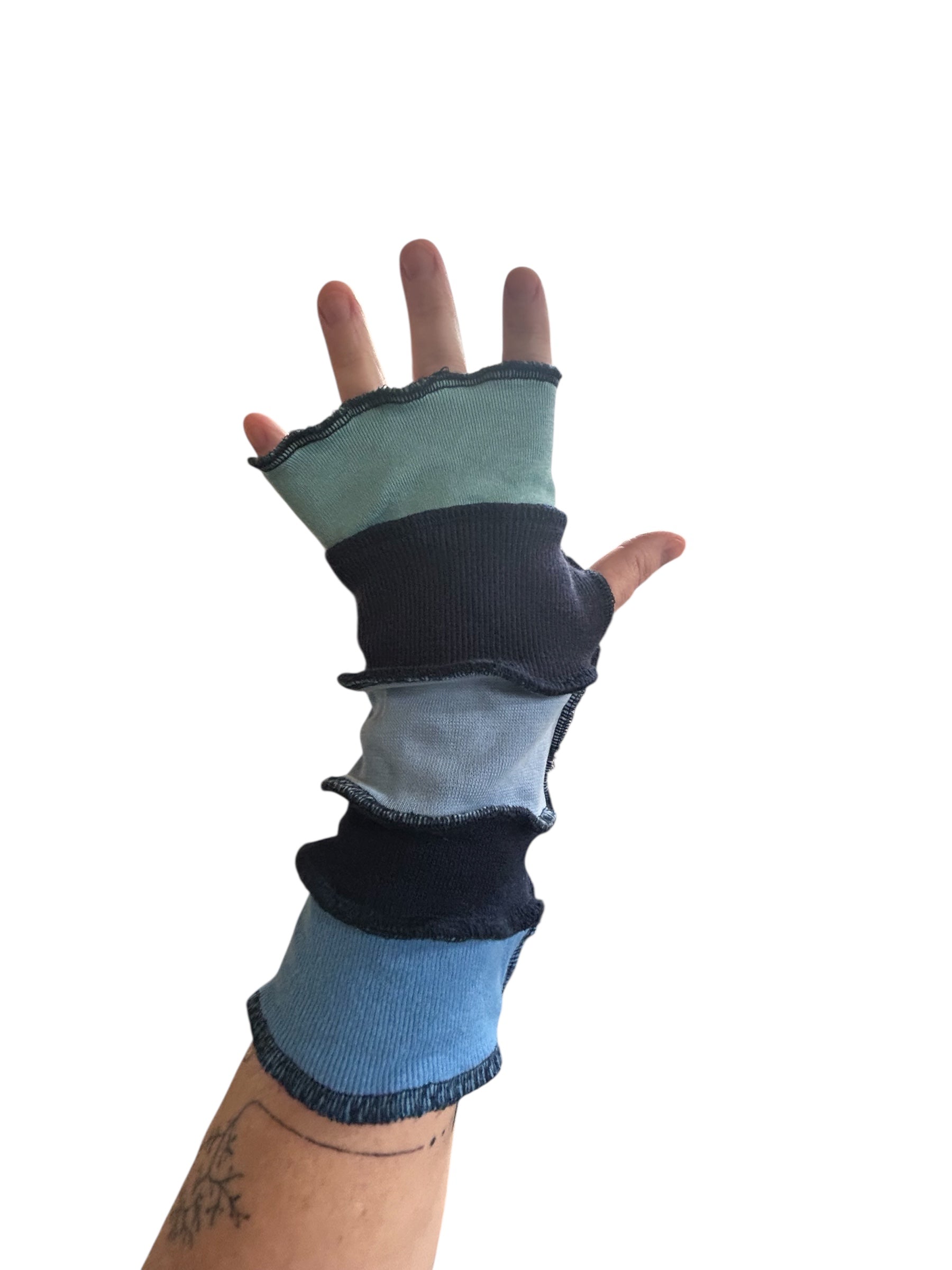 Blue Arm Warmers image 1