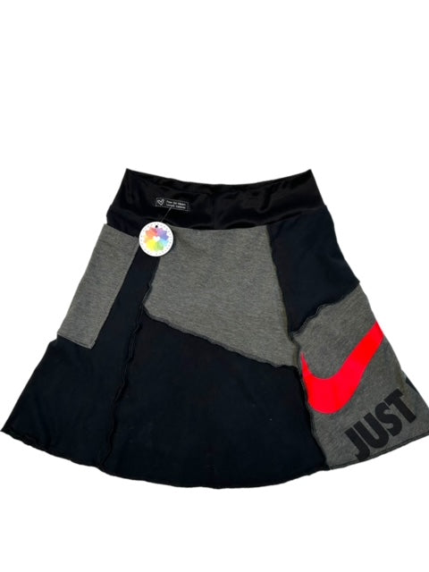 Size Small Upcycled Nike T-Shirt Skirt image 8