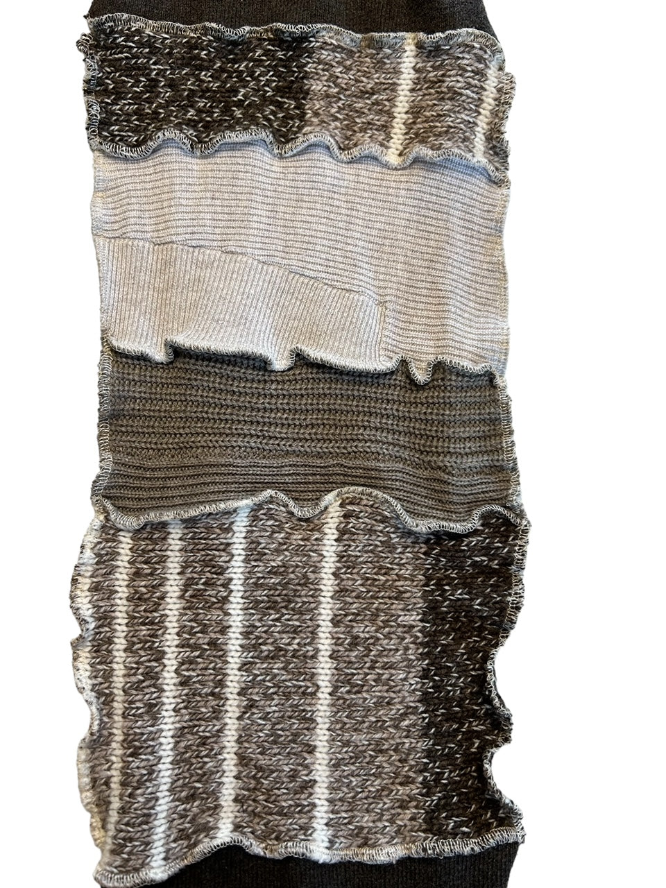 Eco-Friendly Upycled Sweater Scarf image 2