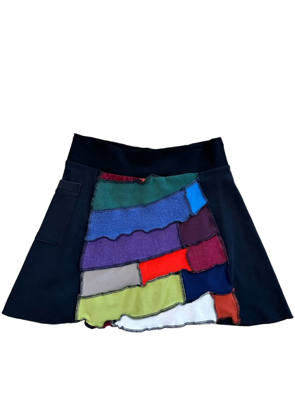 Size Small Patchwork Skirt image 1