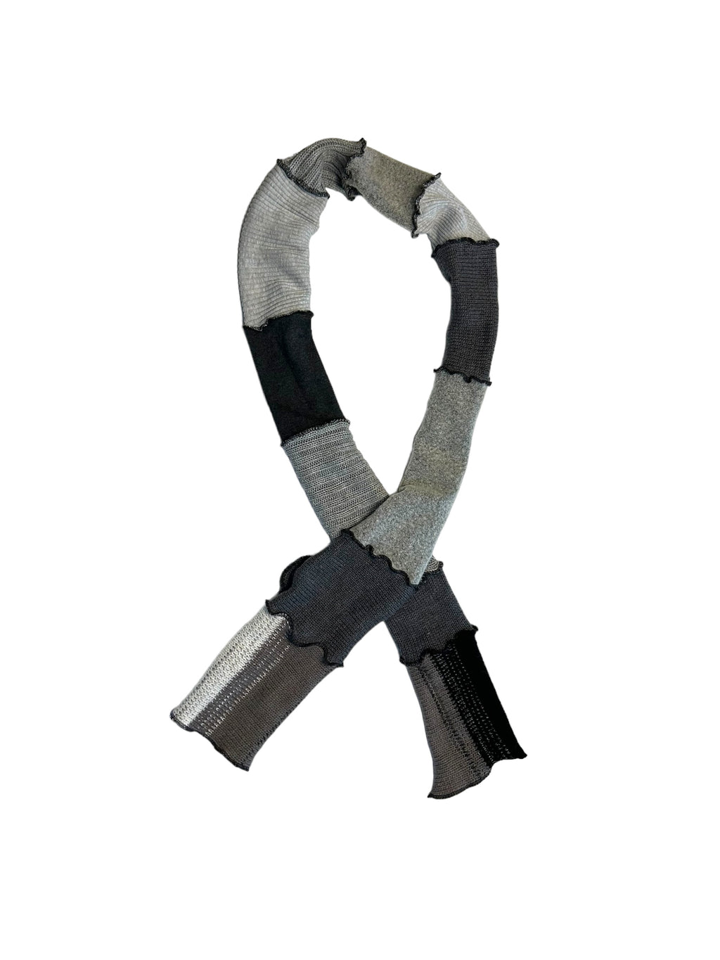 Eco-Friendly Upcycled Sweater Scarf image 4