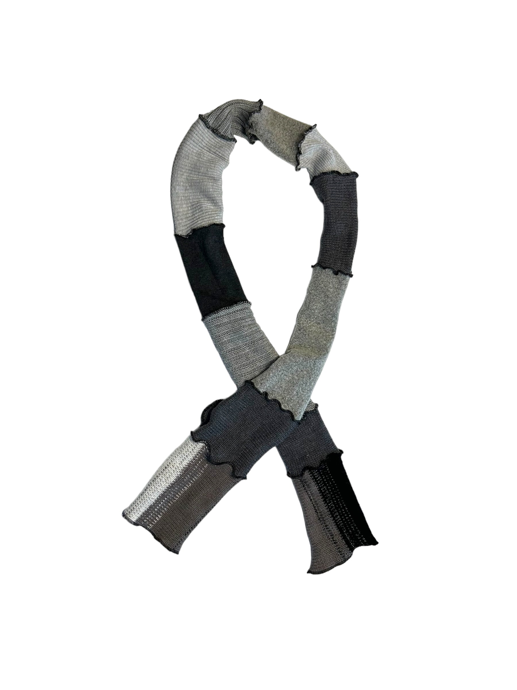 Eco-Friendly Upcycled Sweater Scarf image 4