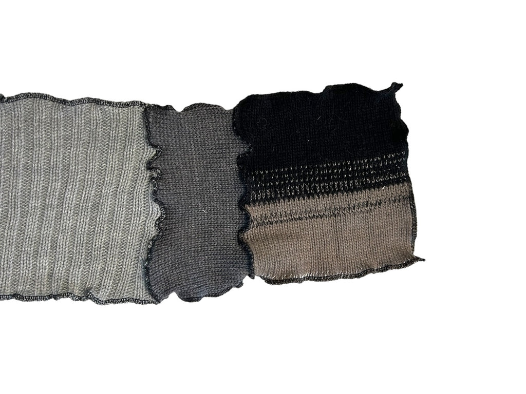 Eco-Friendly Upcycled Sweater Scarf image 2