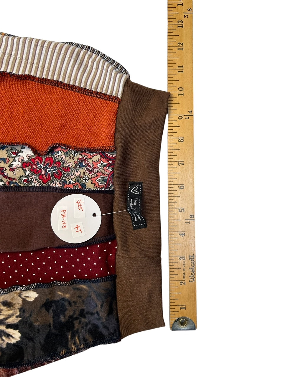 Size 4T Patchwork Skirt image 2