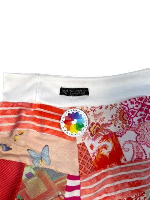Upcycled Patchwork Skirt - Size X-Large image 2