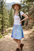 Size Large Tie-Dye Yellowstone T-Shirt Skirt image 0