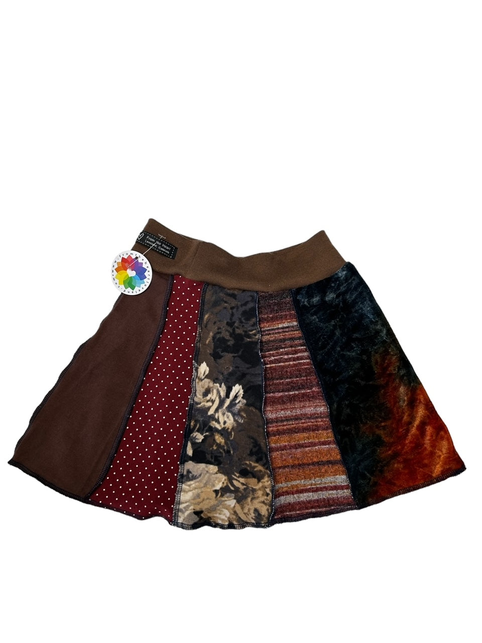 Size 4T Patchwork Skirt image 5