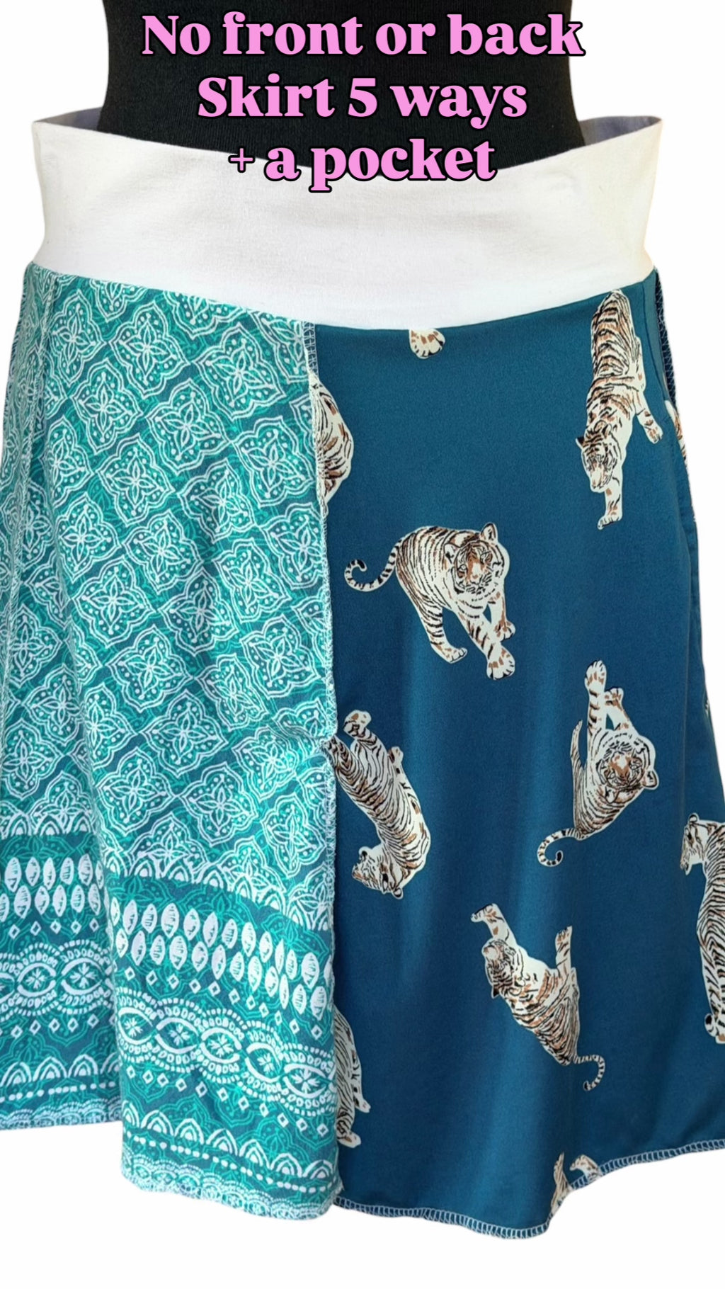 XL Upcycled Skirt