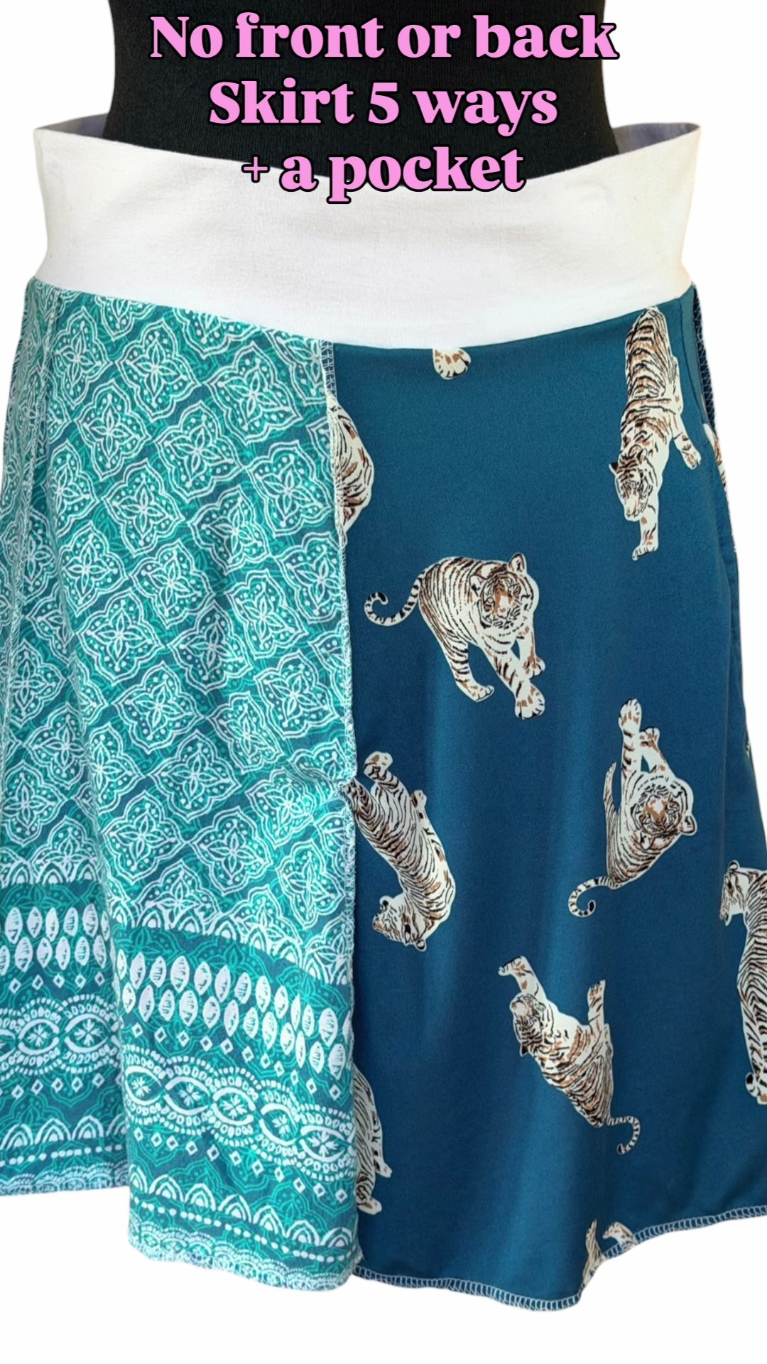 XL Upcycled Skirt